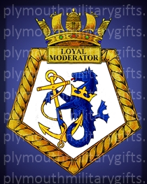 HMS Loyal Moderator Magnet